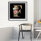 5D DIY Diamond Painting Flower Letter F Full Round Drill Mosaic Home Decoration