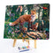 Oil Paint by Numbers Kit Animal Family DIY Picture Drawing Artwork Craft Gifts