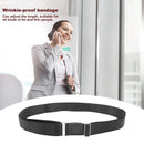 Non-Brief Near Shirt Stay Holder Black Adjustable Belt Formal Dressing Accessory