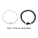 Jewelry Yin Yang Paired Fashion Best Friends Beaded Tai Chi Couple Bracelets