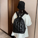 Fashion Winter Space Cotton Backpack Unisex Large Lightweight Business Bagpack