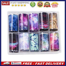 Holographic Nail Art Transfer Stickers Paper Starry Sky Nail Stickers Decorat