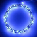 Solar String Lights Waterproof Copper Wire Fairy Lamp (Blue White 100LED) Newly