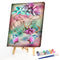 LOVE Flower Oil Paint By Numbers Kit DIY Acrylic Painting on Canvas Framele