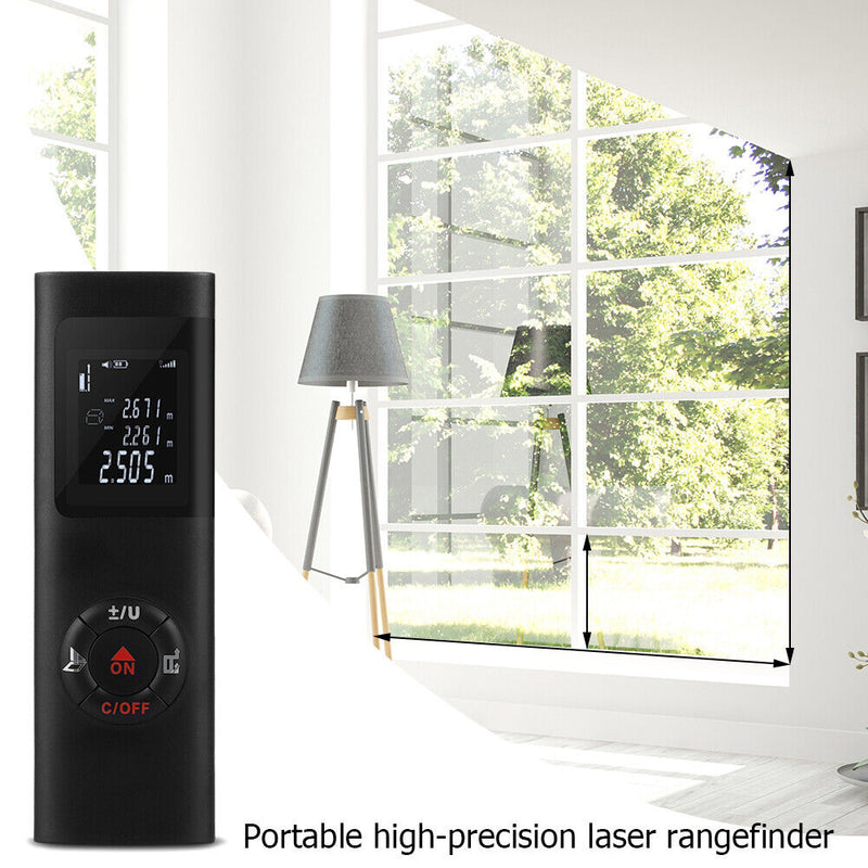 Digital Rangefinder Distance Meter USB Mini Accurate Portable Range Finder