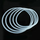 22cm Silicone Rubber Replacement Clear Gasket Home Ring Pressur N9G2 Cooker H3Z8