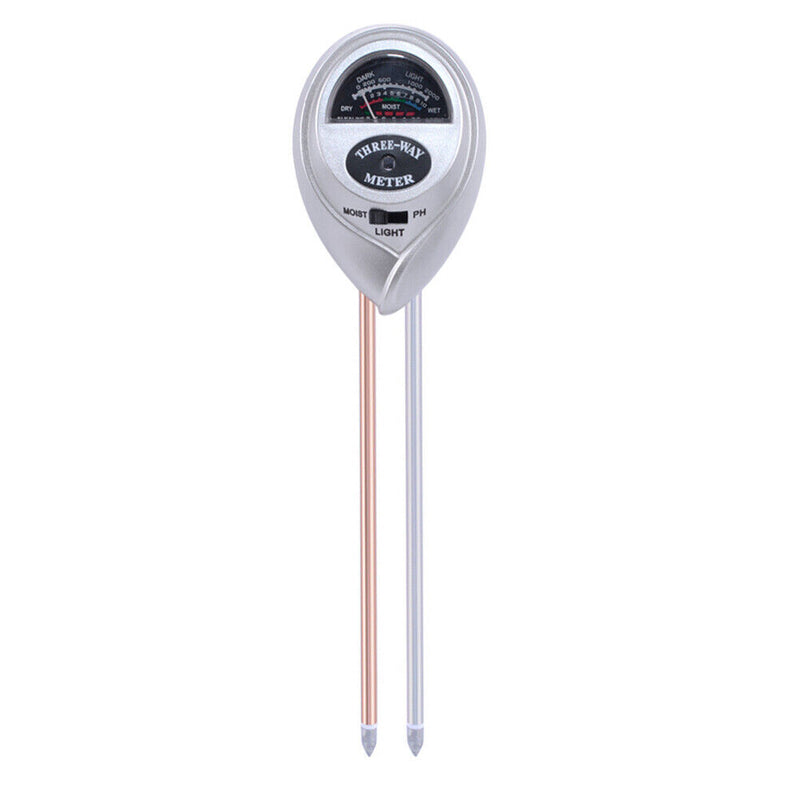 3 in 1 Soil Water Acid Moisture Sensor Soil Moisture Sunlight pH Me