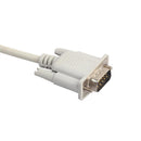 Serial RS232 9-Pin Male to Female DB9 9-Pin Converter Extension Cable(5m)