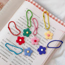 Purse Pendant Cute Color Flower Pendant Key Ring Decorations Plastics Keychain