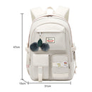 Nylon School Backpack Waterproof Large Capacity Girls School Book Bag Mochilas