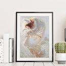 5D DIY Full Drill Diamond Painting Angel Cross Stitch Mosaic Kit Bedroom Decor
