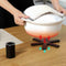 Black Foldable Non-slip Heat Resistant Pad Trivet Pan Kitchen Mat Holder T9F6