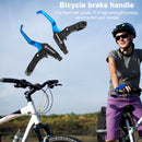TOOPRE 1 Pair MTB Bike Brake Handle Lever Aluminum Alloy Clutch Grip (Blue)
