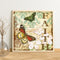 Frameless Oil Paint By Numbers DIY Butterfly Picture Craft Kits for Bedroom