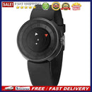 Silicone Strap Watch Men Women Wristwatch Triangle Pointer Quartz