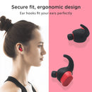 2pcs Earphone Ear Hook Earphone Holder Cover for Beats Studio Buds ((Black)