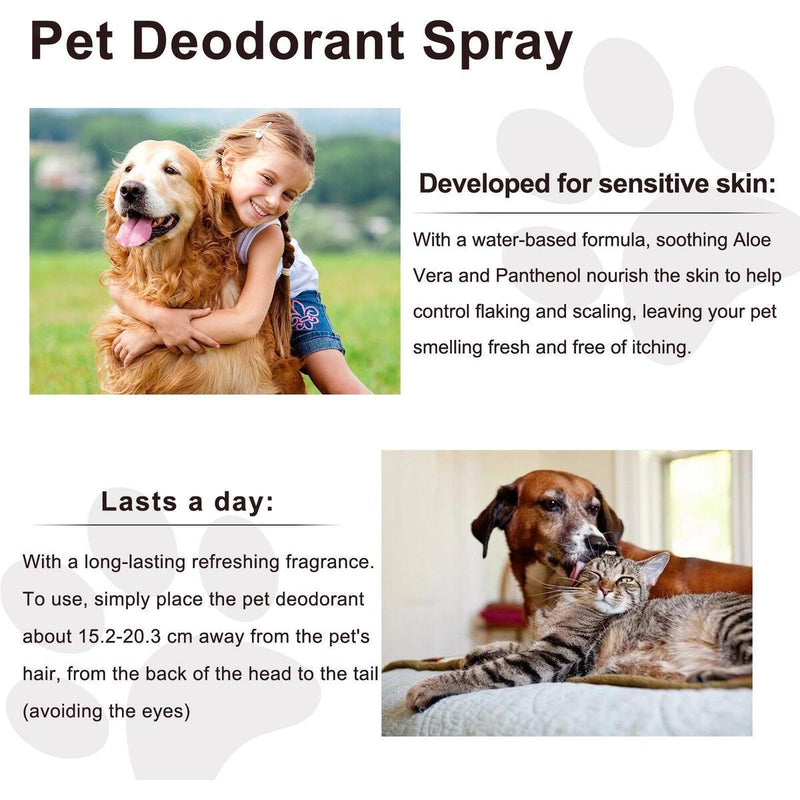 Pet Deodorant Dog Deodorizing Spray for Puppies The Dirt   Smell