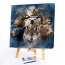 Oil Painting By Numbers Acrylic Handmade Animal World Digital Picture Art Decor