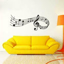 Music Notes Band Room Home Removable Wall Stickers Dec C4J1 E8U1 Decor Wall L5W2