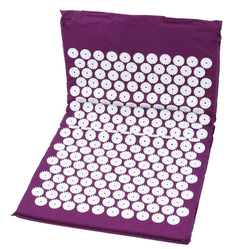 3pcs Acupressure Massage Mat Relieve Stress Yoga Mat Back Foot Massager Pad