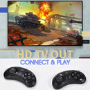 Y2 Mini TV Video Game Console with 2 Wireless Gamepads 913 16-Bit Classic Games