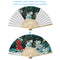 Snowman Kids Fan Oil Paint By Numbers Craft Frameless Handheld Home Decoration