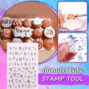 Letter Alphabet Cookie Cutter Embosser Stamp Sticky Tools Decorating G3F9 X5U1