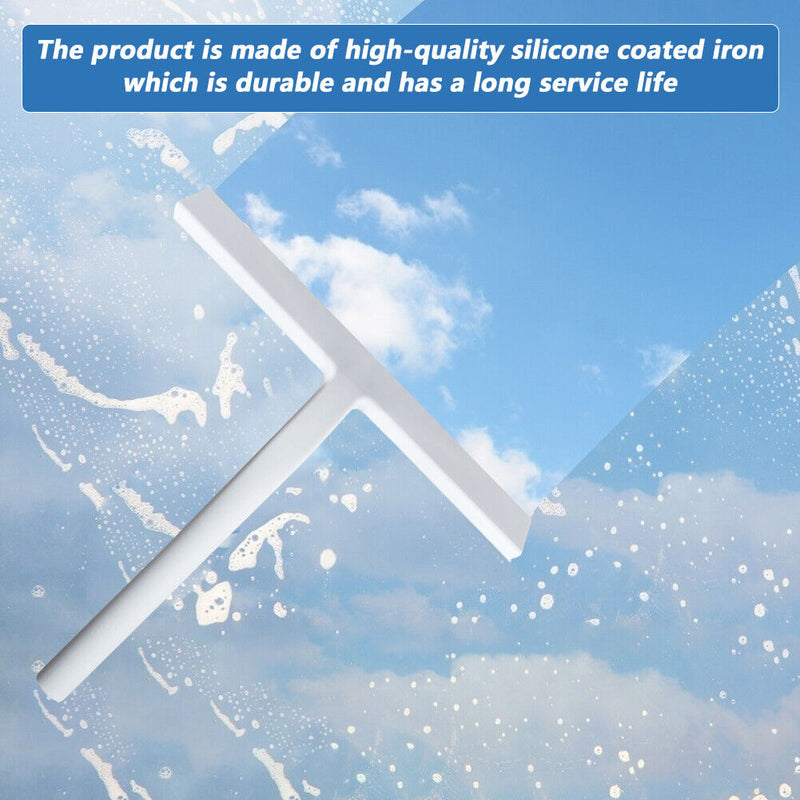 Home Bathroom Window Tile Mirror Wash Cleaning SqueeGee Scraper Brush