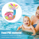 Baby Swimming Ring Cartoon Inflatable Infant Toddler Float Circle (Blue)