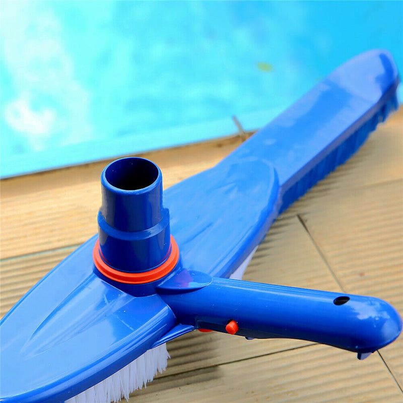 Swimming Pool Suction Vacuum Head Brush Cleaner Above Ground Cleaning Tool Kit