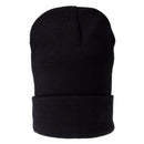 Casual Winter Unisex Beanie Embroidery Bird Knitting Cap Ski Hat(Black)