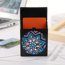 DIY Diamond Business Card Storage Box Creative ID Card Bus Card Holder (9)