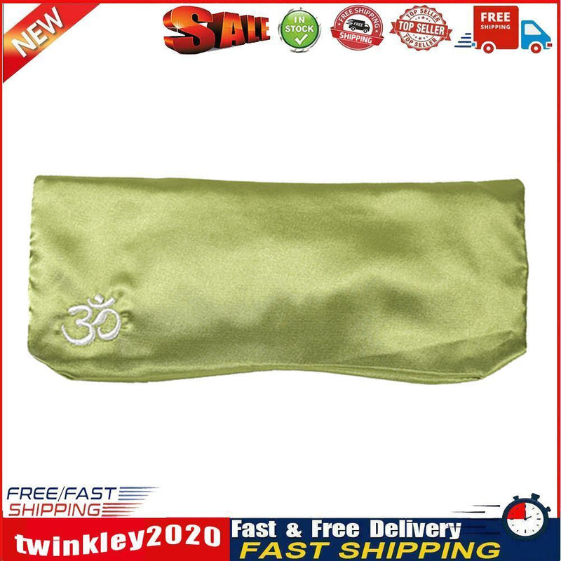 Yoga Eye Pillow Cassia Lavender Seed Relaxing Meditation Eye Masks (Green) Newly