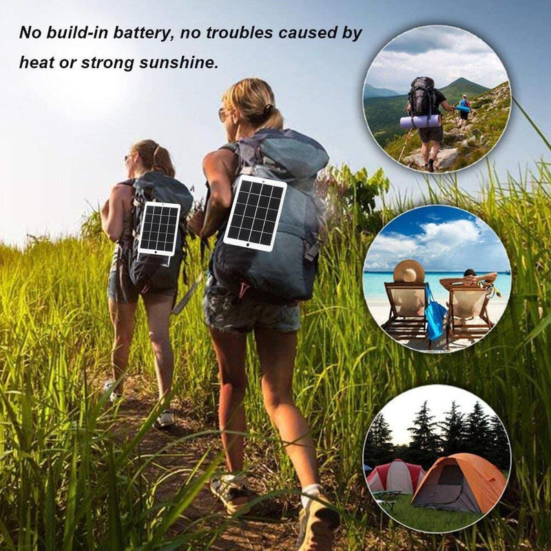 USB Solar Panel Charging Generator Power Bank Phone Solar J0 For 3W 5V R9Y0