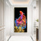 Oil Paint By Numbers Fish Frameless Picture Craft Kit for Living Room Decoration