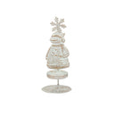 Decoration Christmas Candlestick Wrought Iron Noel Candle Holder Ornaments