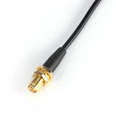 JUNERAIN SMA-F Female Magnetic Gain CB Radio Car UHF VHF Ham Antenna for