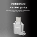 Lenovo D201 USB C TF Card Reader Type C to TF Card Reader for Laptop Phone