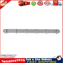 Wall Mounted Hooks Coats Clothes Hat Row Hook Towel Hanger Rack(6 Hooks Newly