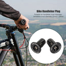 2pcs Aluminum Bicycle Bar Grips End Cap Mountain MTB Road Bike Handlebar Pl