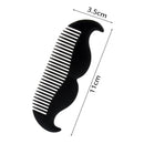 static Men Beauty Beard Comb Hairdressing Styling Hair Mustaches Brush Massage