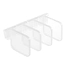 4pcs Plastic Refrigerator Partition, Kitchen Partition