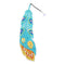 #A 5D DIY Diamond Painting Bookmarks Art Craft Creative Leaf Book Mark for Stude