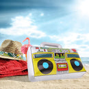 Inflatable Instrument Toys Kids PVC Simulation Classic Radio Stage Props