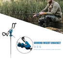 Fishing Rods Holder 360 Rotation Adjustable Turret Fishing Pole Bracket Newly