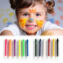 Face Body Painting Crayon 6 Colours Kit Set Sticks Party Wedding Kids Child