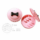 Bowknot Acrylic Beauty Organizer Makeup Tool Lashes Storage False Eyelash Box