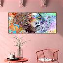 Girl Oil Paint By Numbers DIY Handpainted on Canvas Wall Art Unframed Graffiti