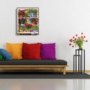 Digital Oil Painting By Number Flower Modern DIY Hand Painted Wall Decor