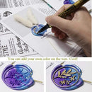 Octagonal Sealing Wax Beads Ancient Wax Seal Stamp Tablet Pill 100pcs (F) Newly